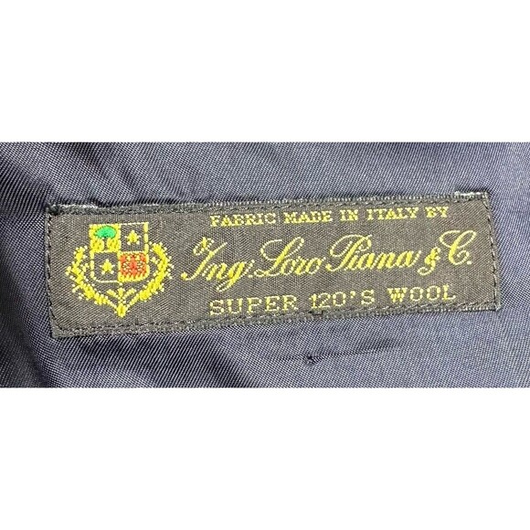 J. Crew Ludlow Blazer Men’s 38S Gray Loro Piana 100% Wool Two Button Coat READ - Picture 6 of 15